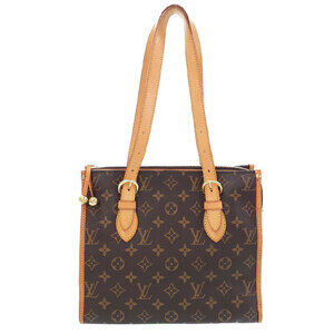 Louis Vuitton Monogram Leather Brown Popincourt Shoulder Bag
